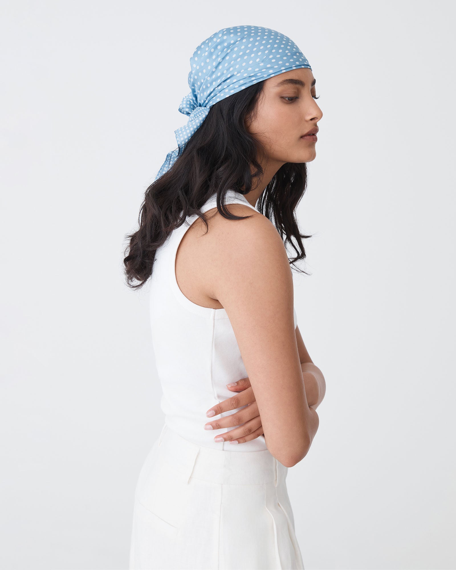 Mila Satin Scarf