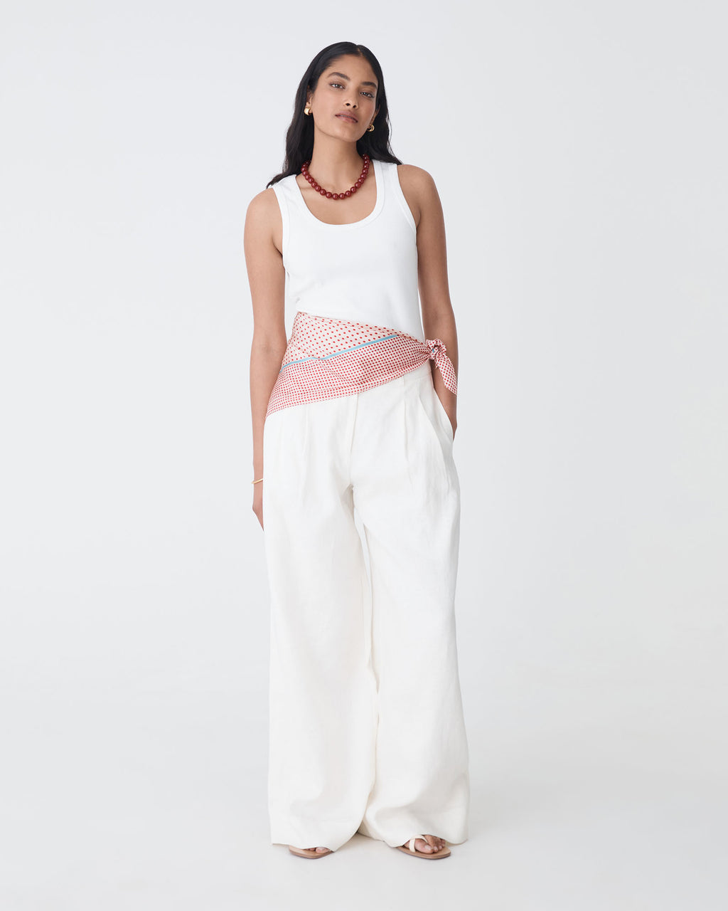 Mila Satin Scarf
