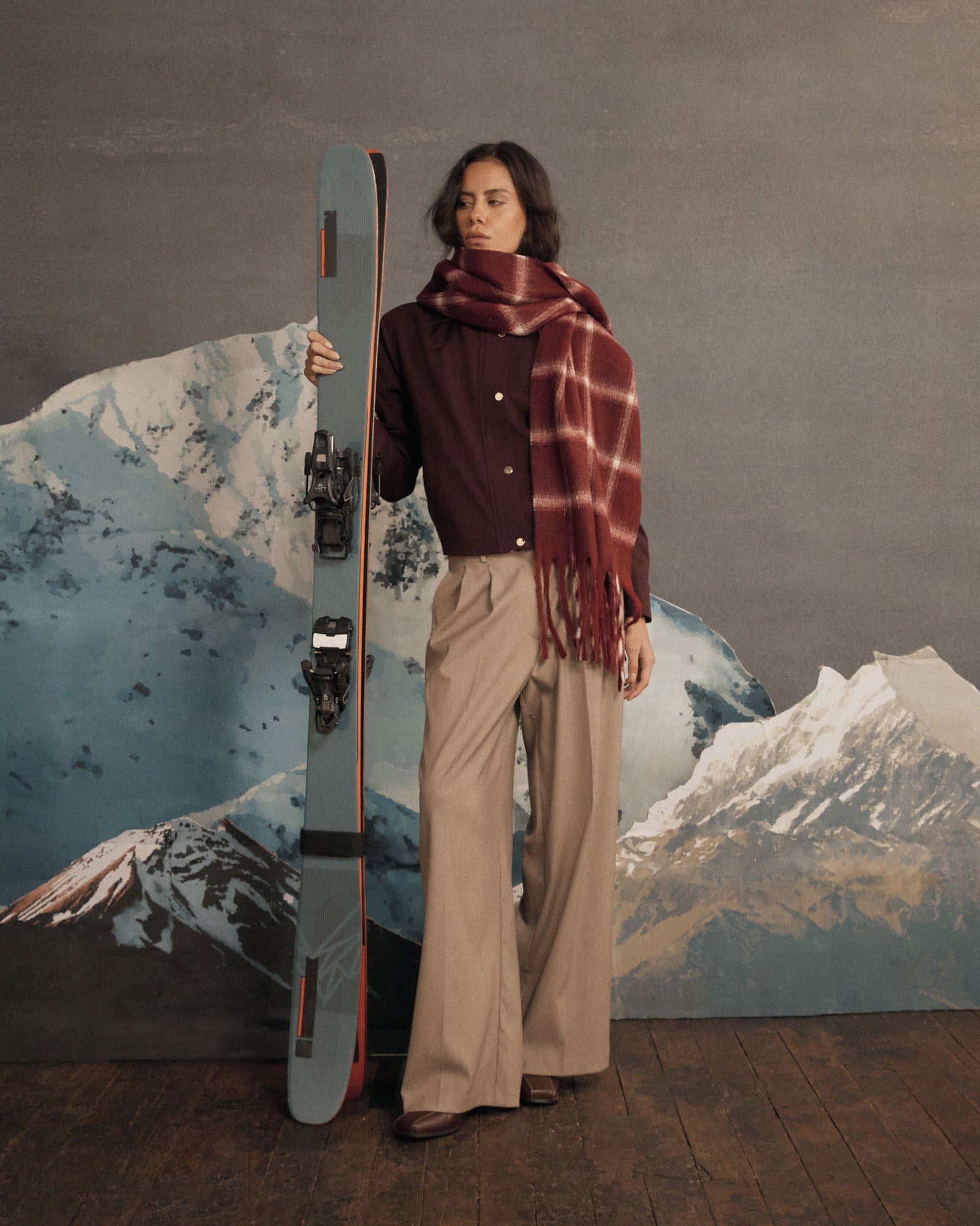 Barossa Check Scarf