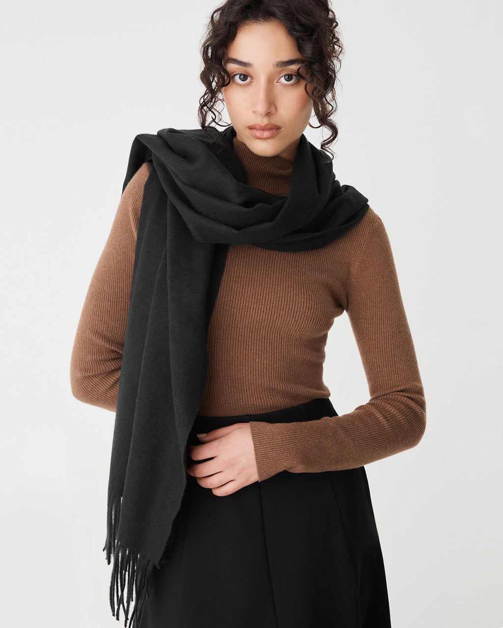 Audree Wool Blend Scarf