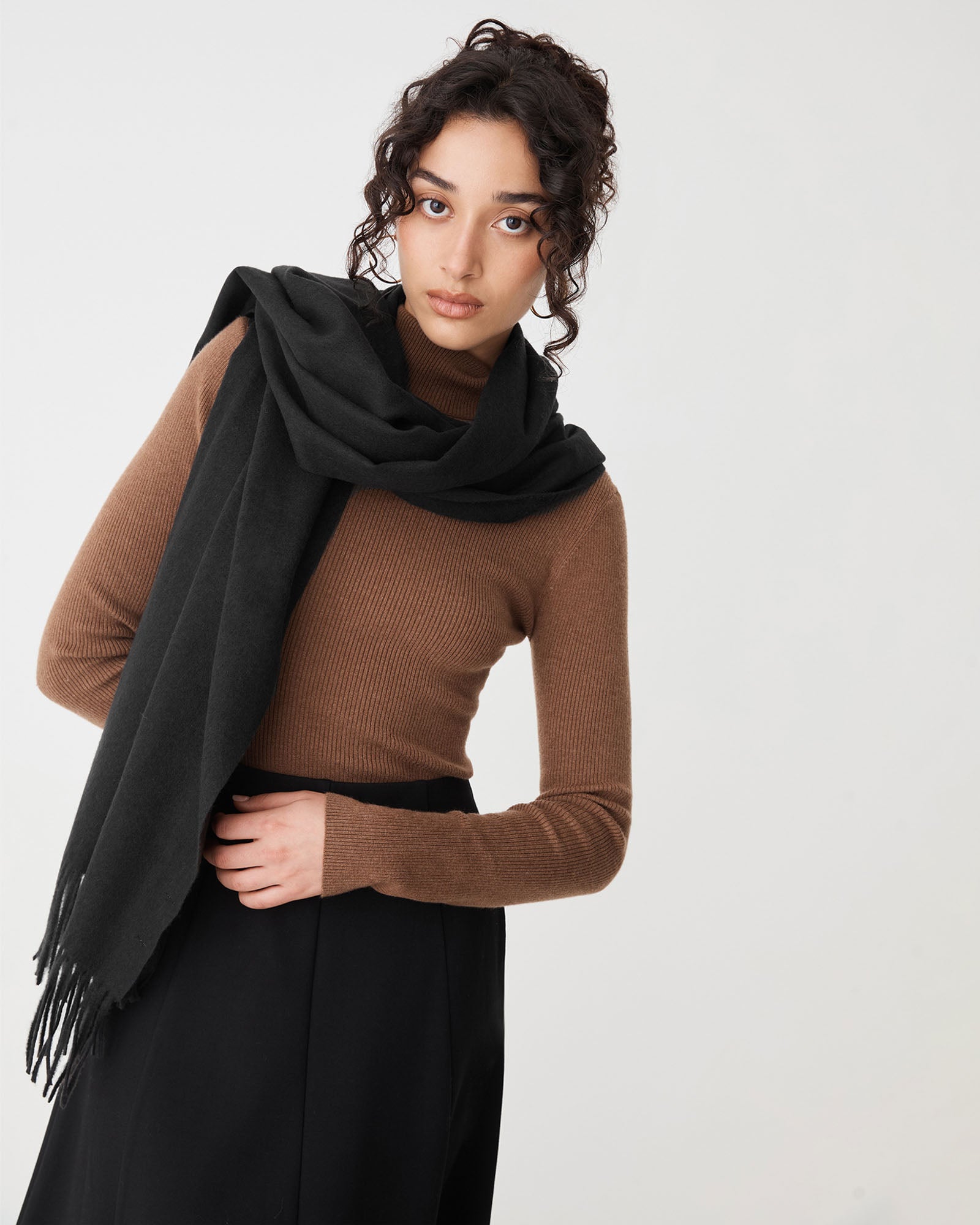 Audree Wool Blend Scarf