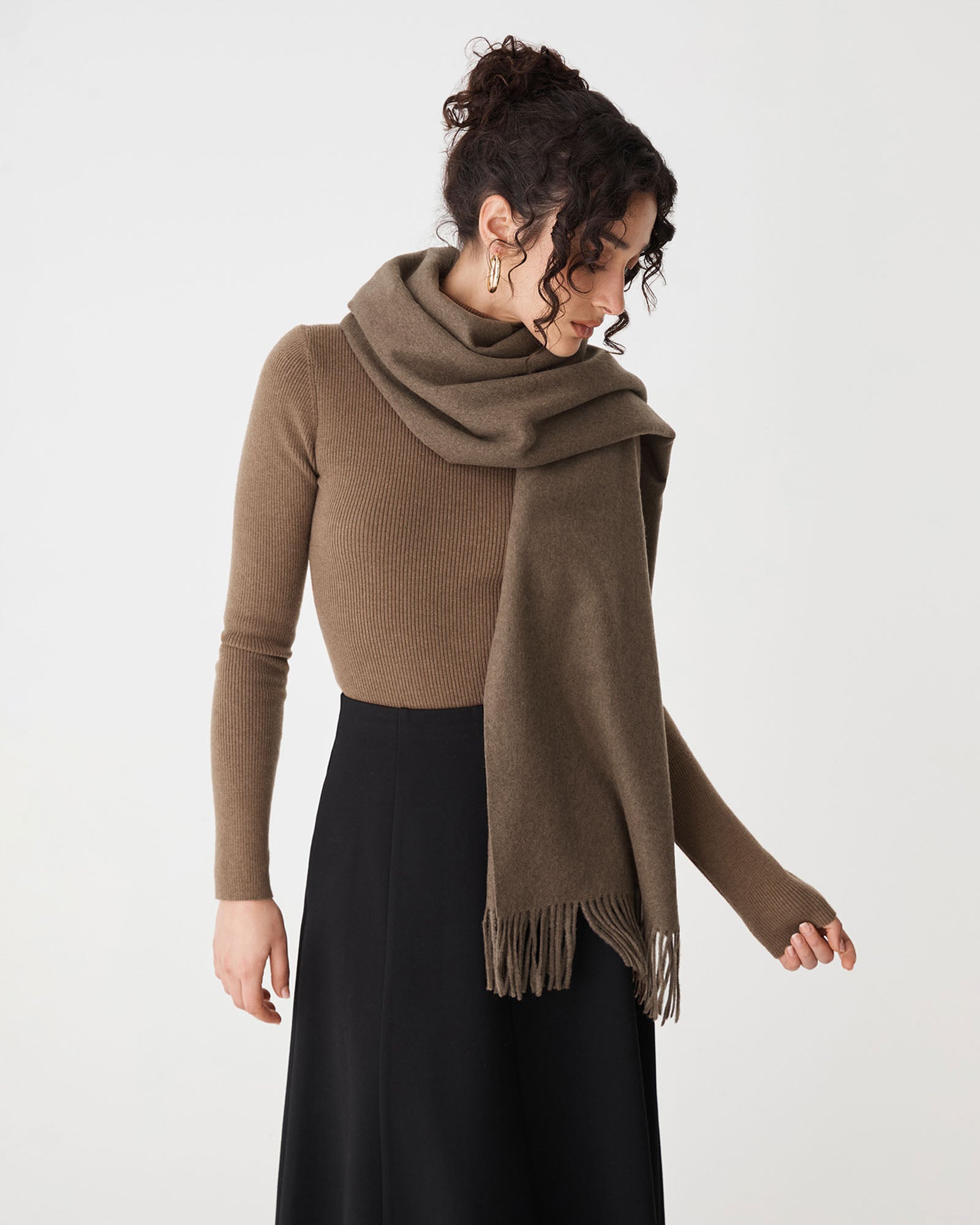 Audree Wool Blend Scarf