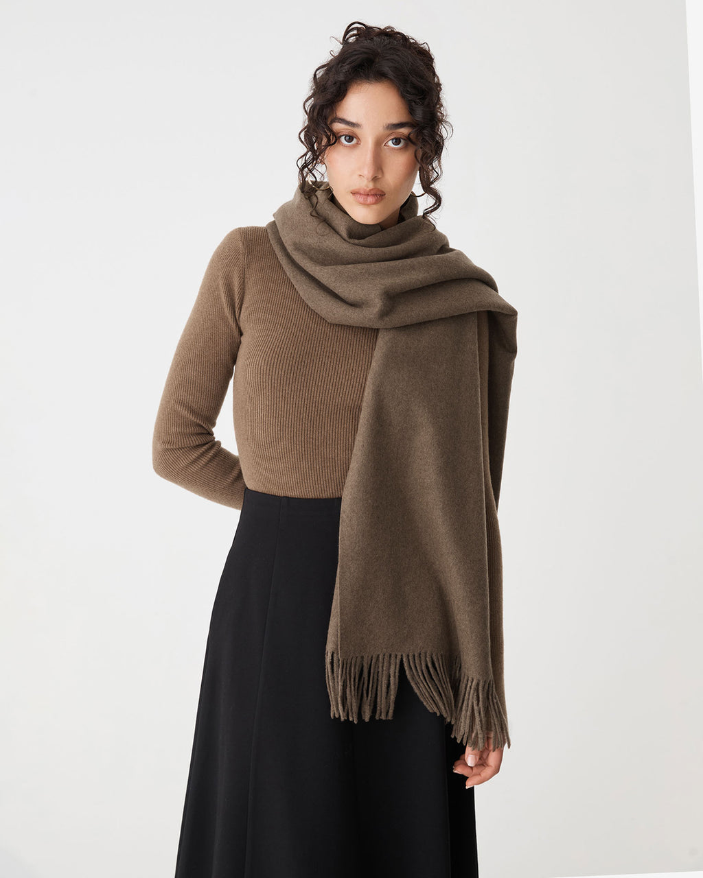 Audree Wool Blend Scarf