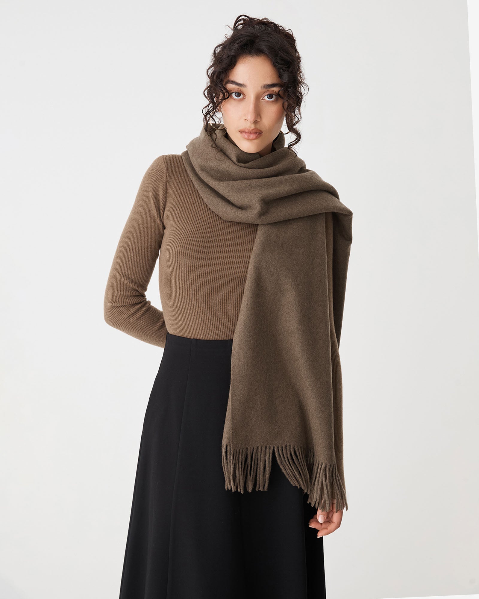 Audree Wool Blend Scarf