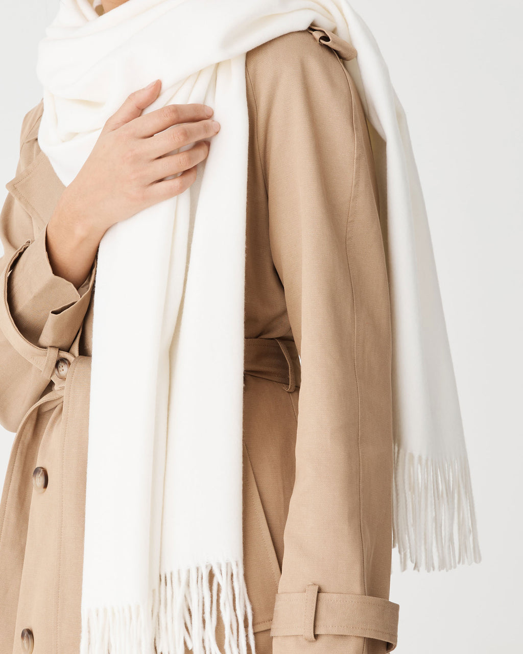Audree Wool Blend Scarf