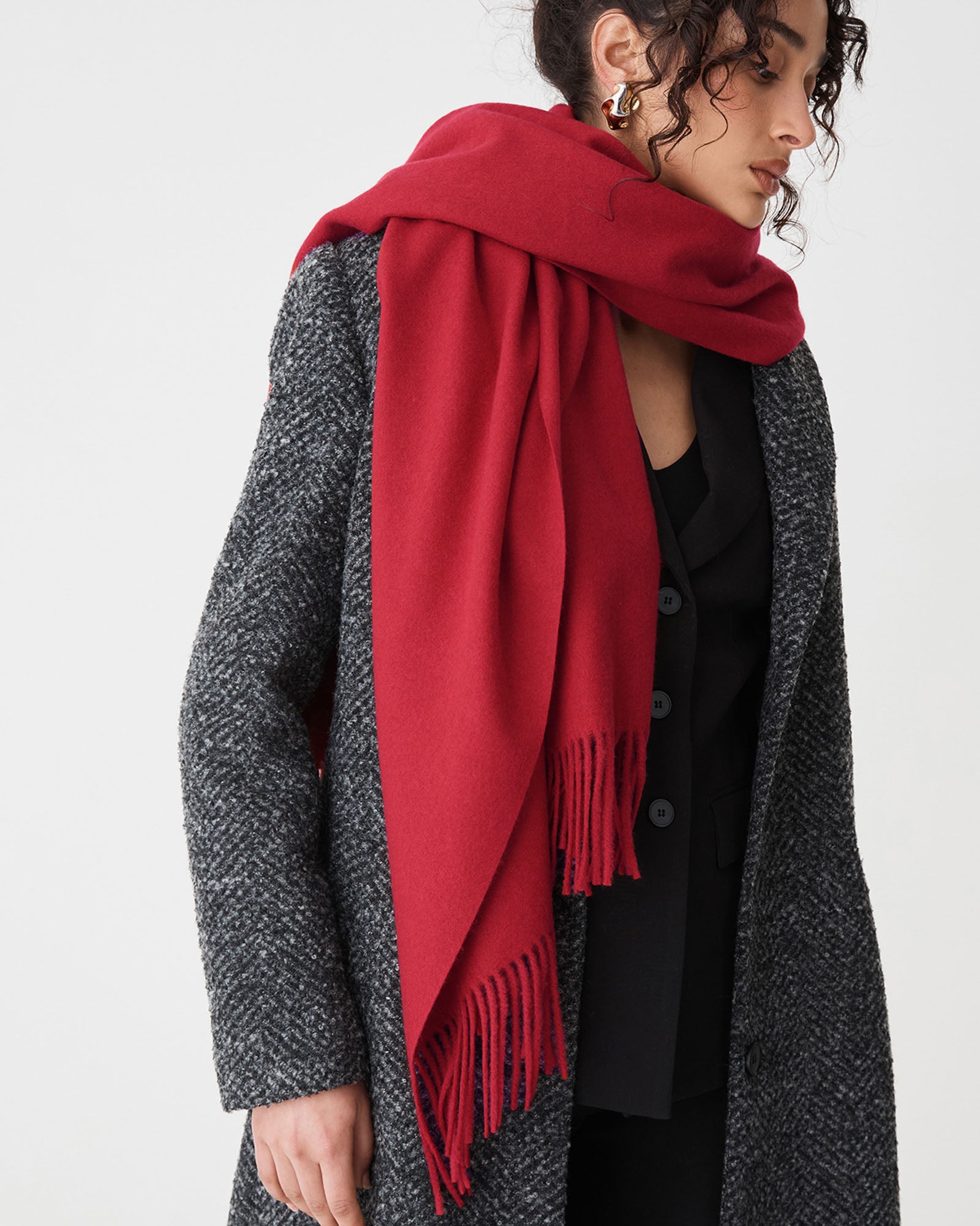 Audree Wool Blend Scarf