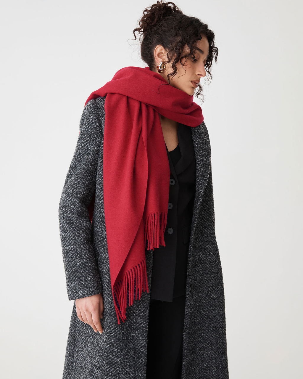 Audree Wool Blend Scarf