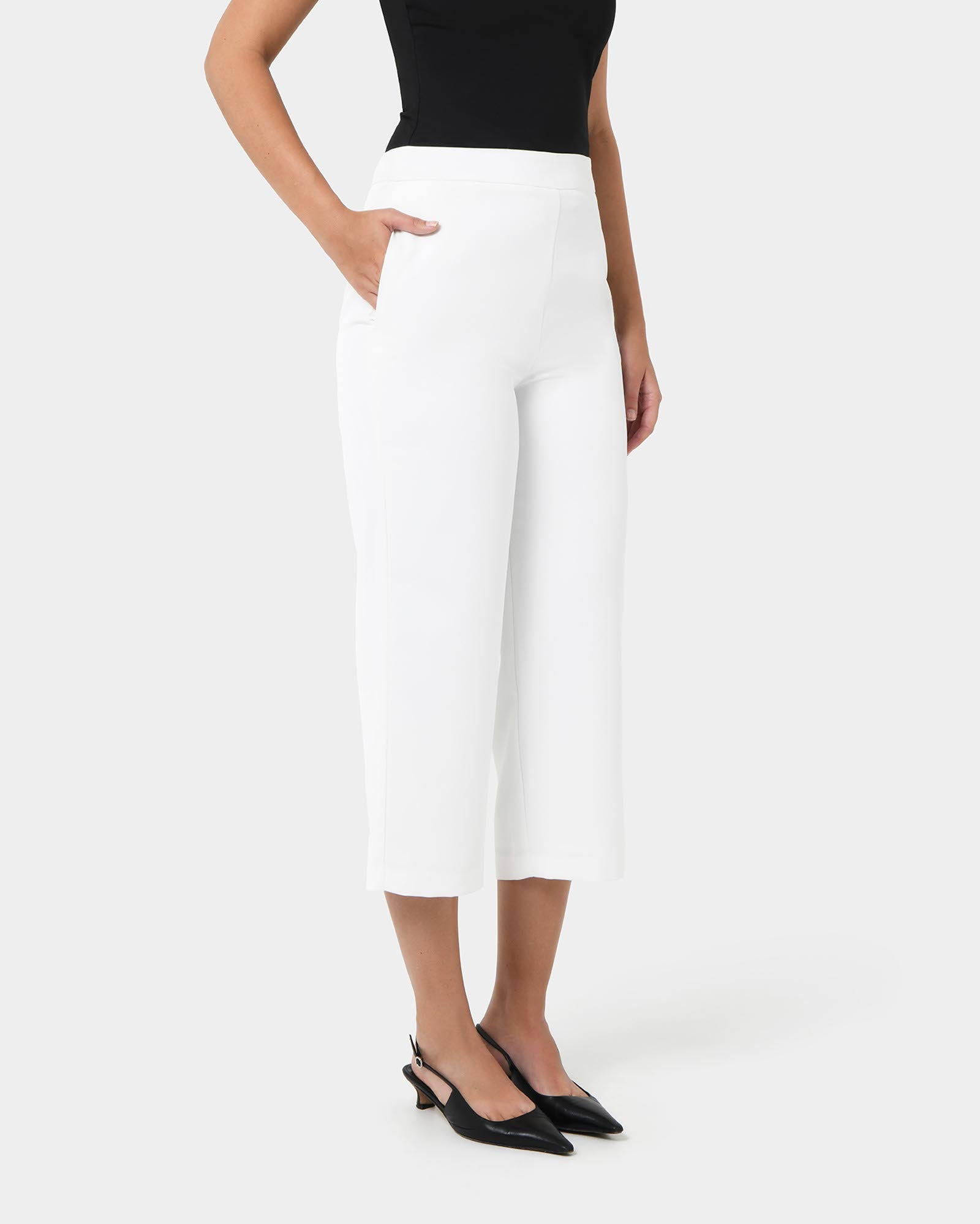 Lexee High-Waist Culotte