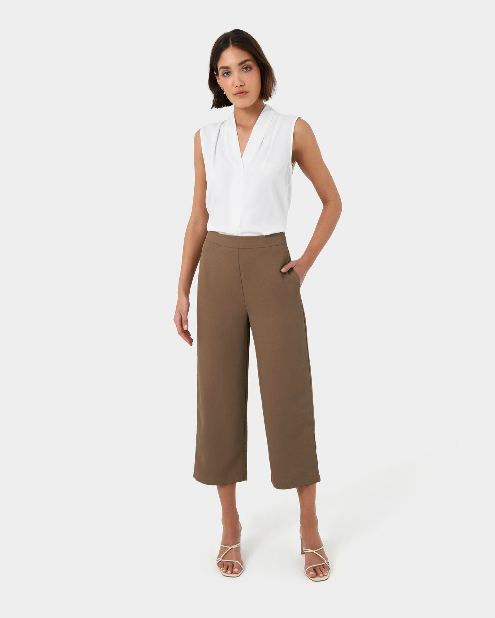 Lexee High-Waist Culotte