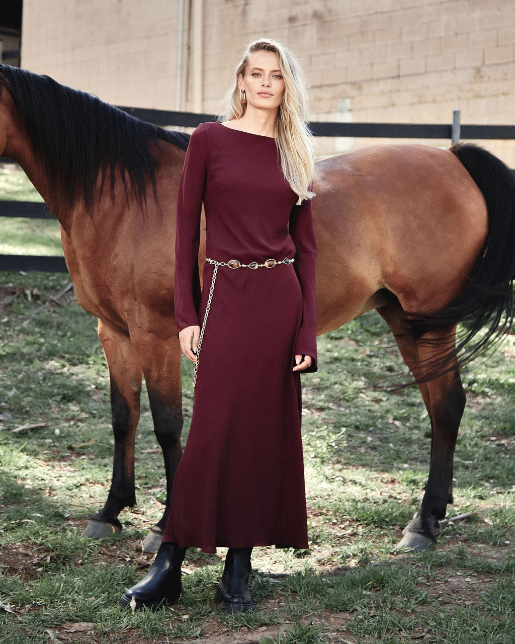 Quinn Bias Tie Waist Dress