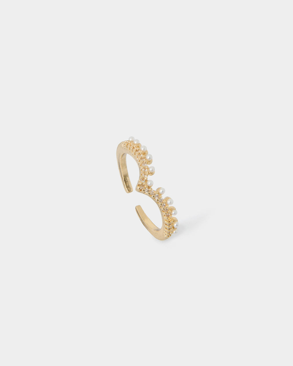 Jazmine 16k Gold Plated Ring