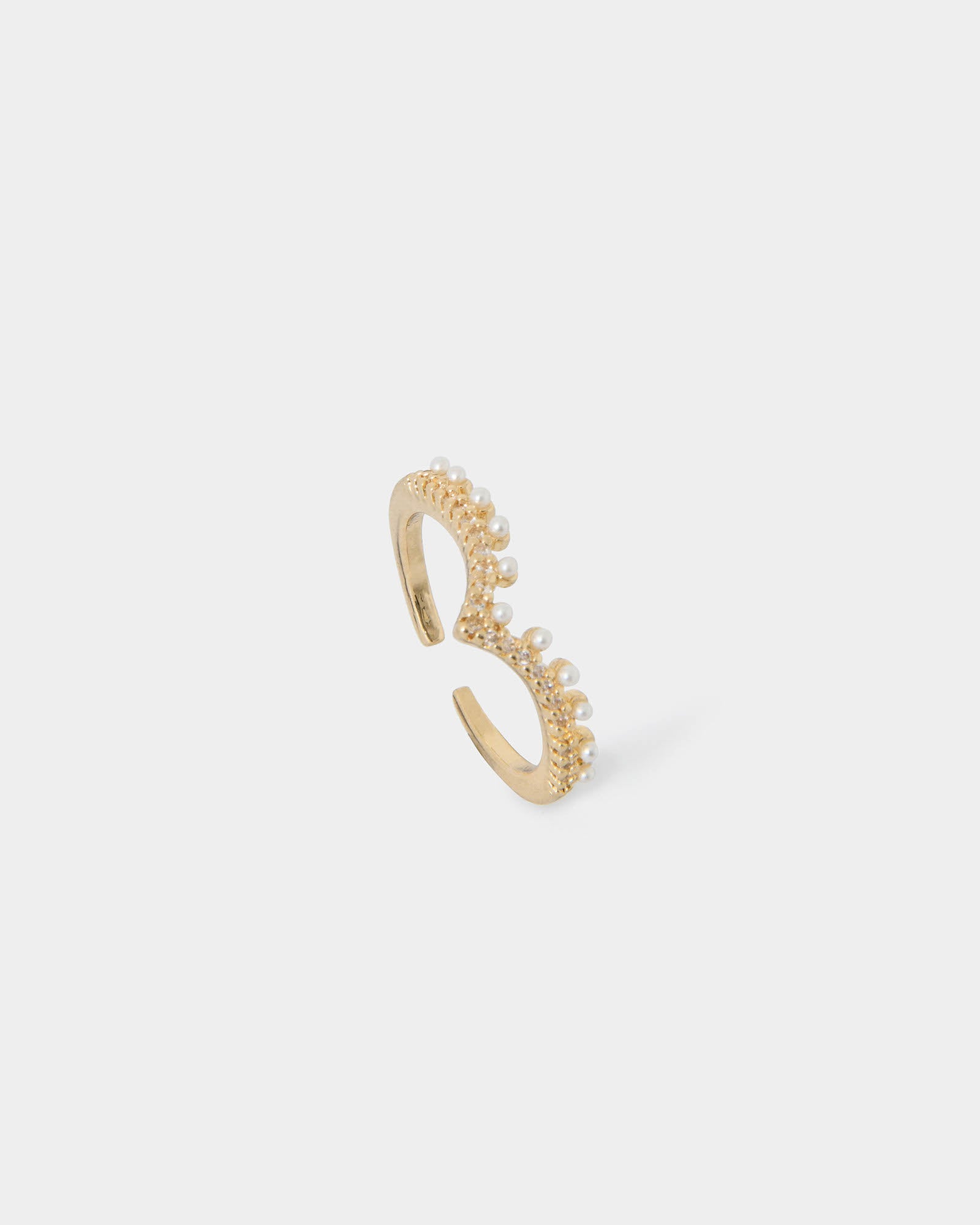 Jazmine 16k Gold Plated Ring