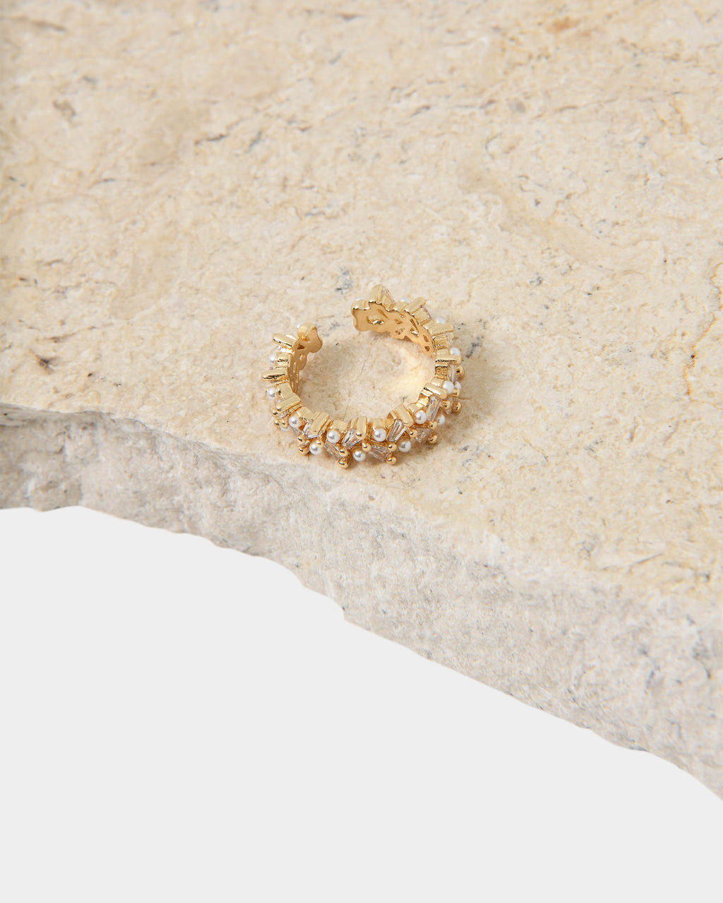Viridiana 16k Gold Plated Ring