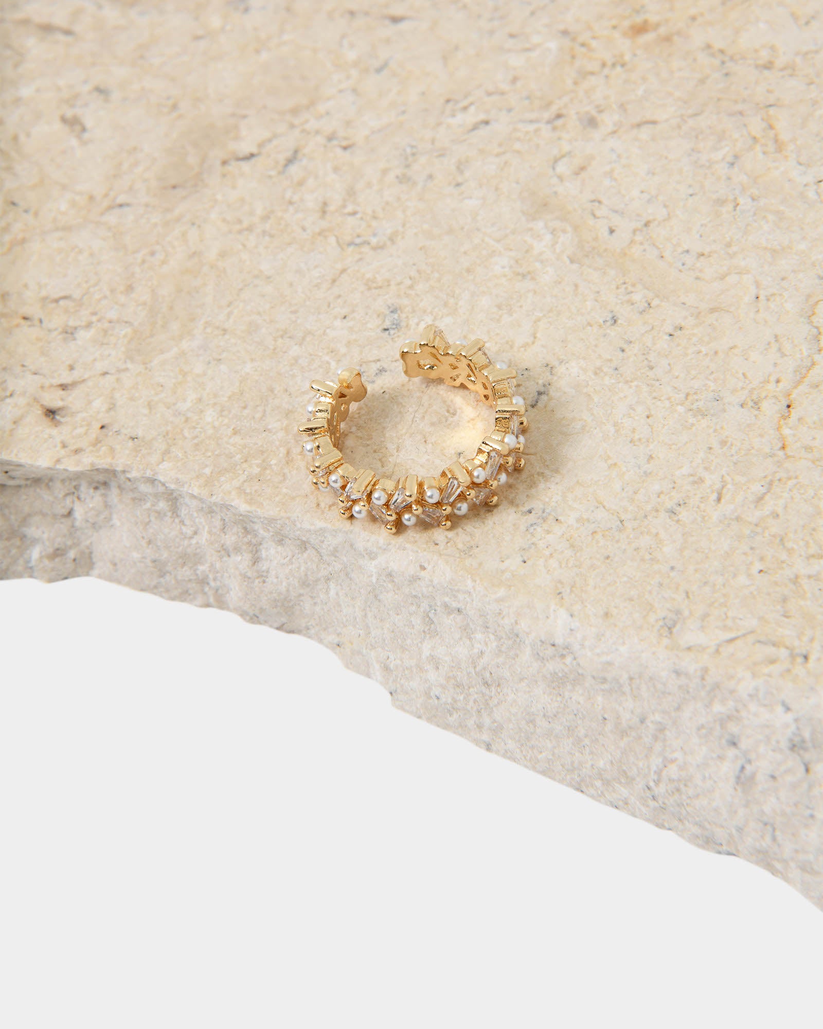 Viridiana 16k Gold Plated Ring