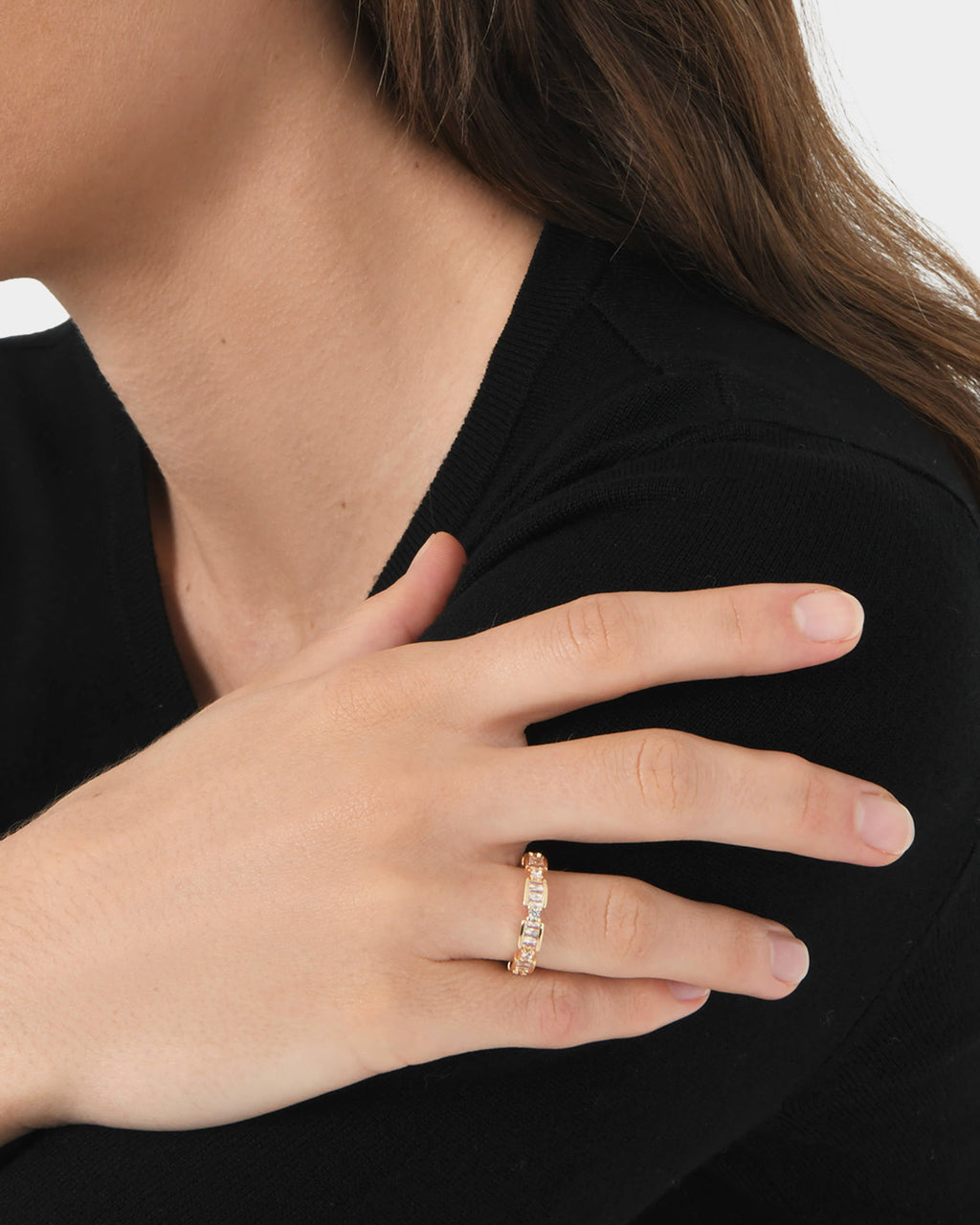 Violett 16k Gold Plated Ring