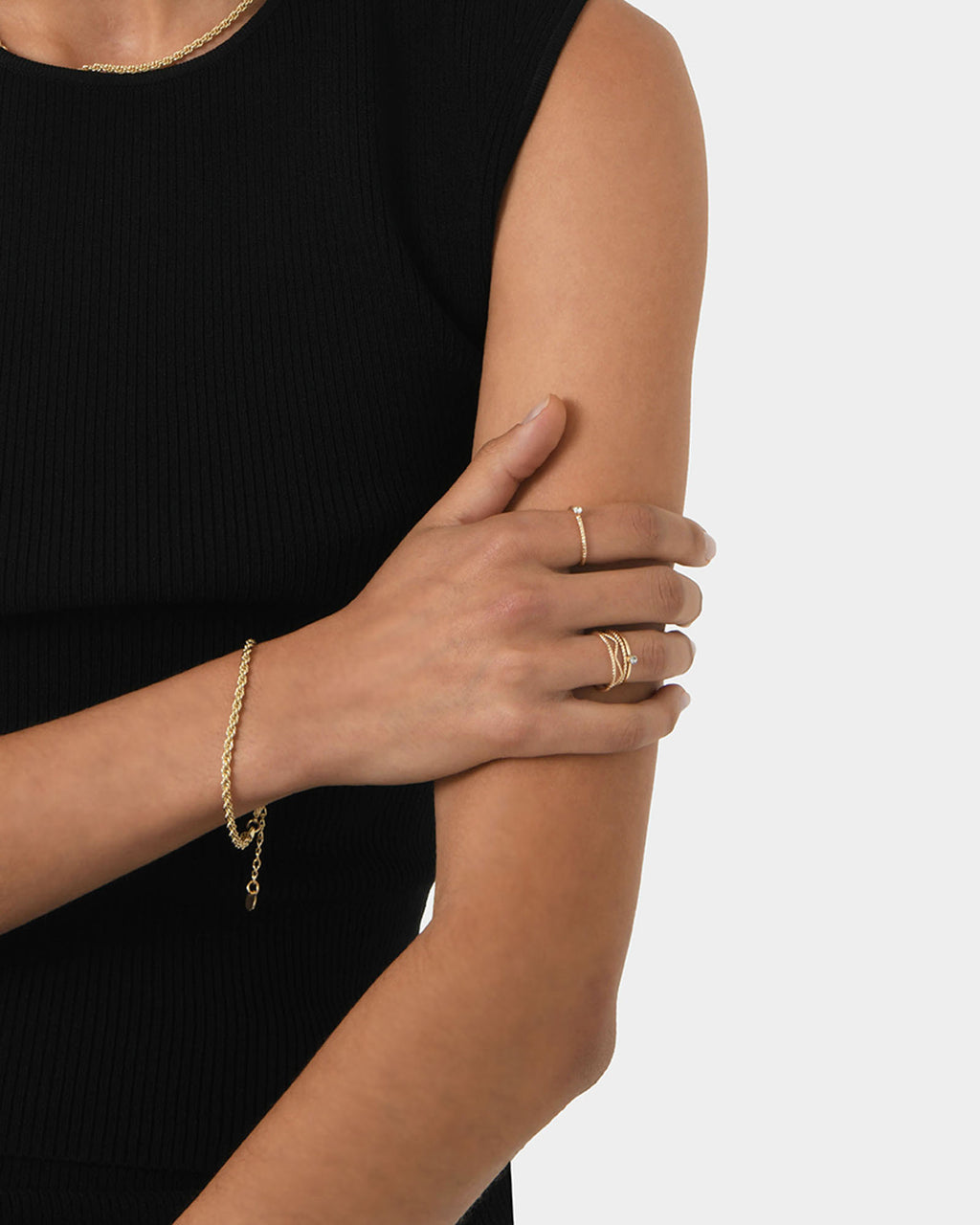 Kaleah 5PC Rings Set