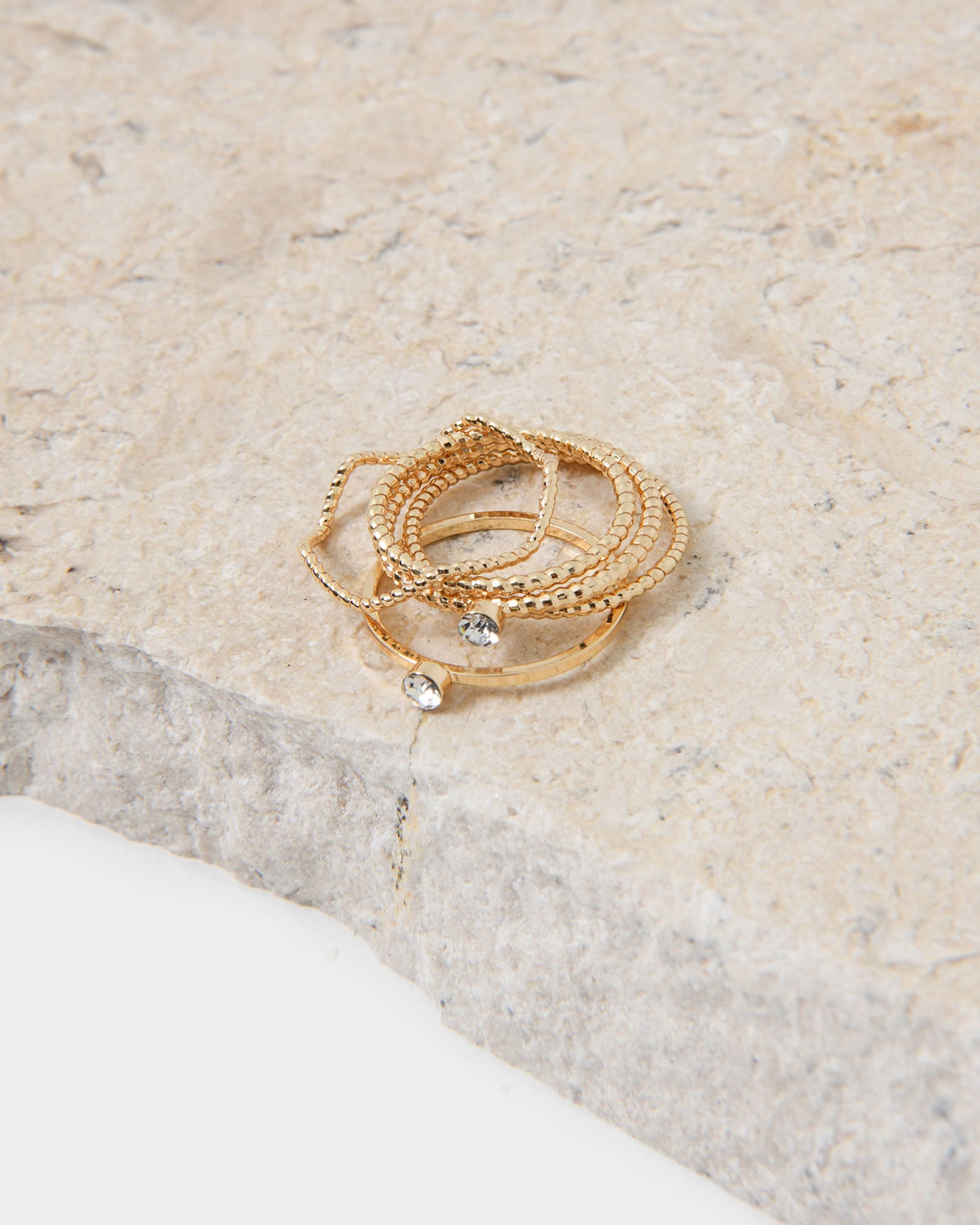 Kaleah 5PC Rings Set