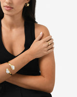 Clara Pearl Gold Plated Ring