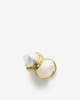 Luna Pearl Statement Ring