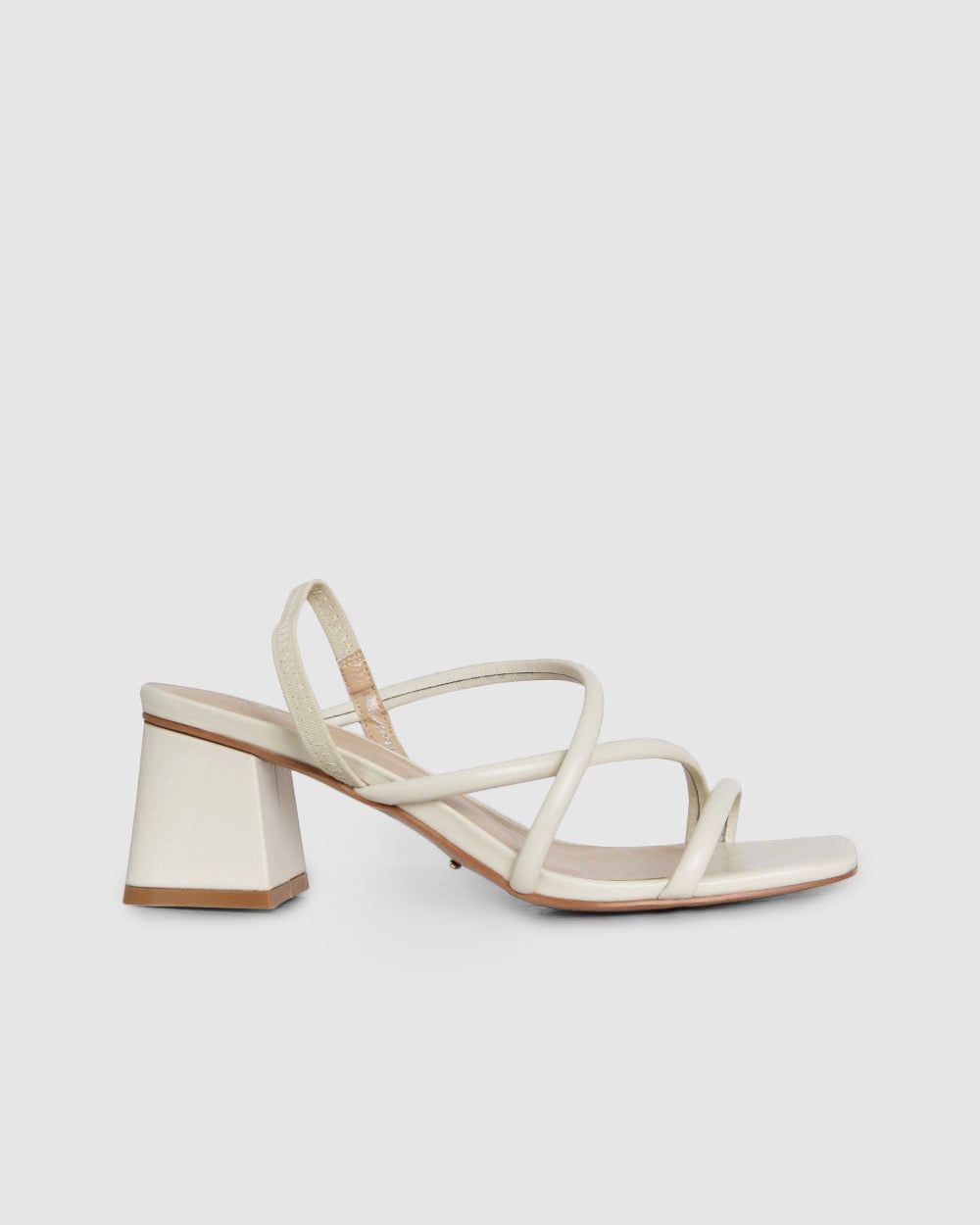 Emelia Leather Strap Heel