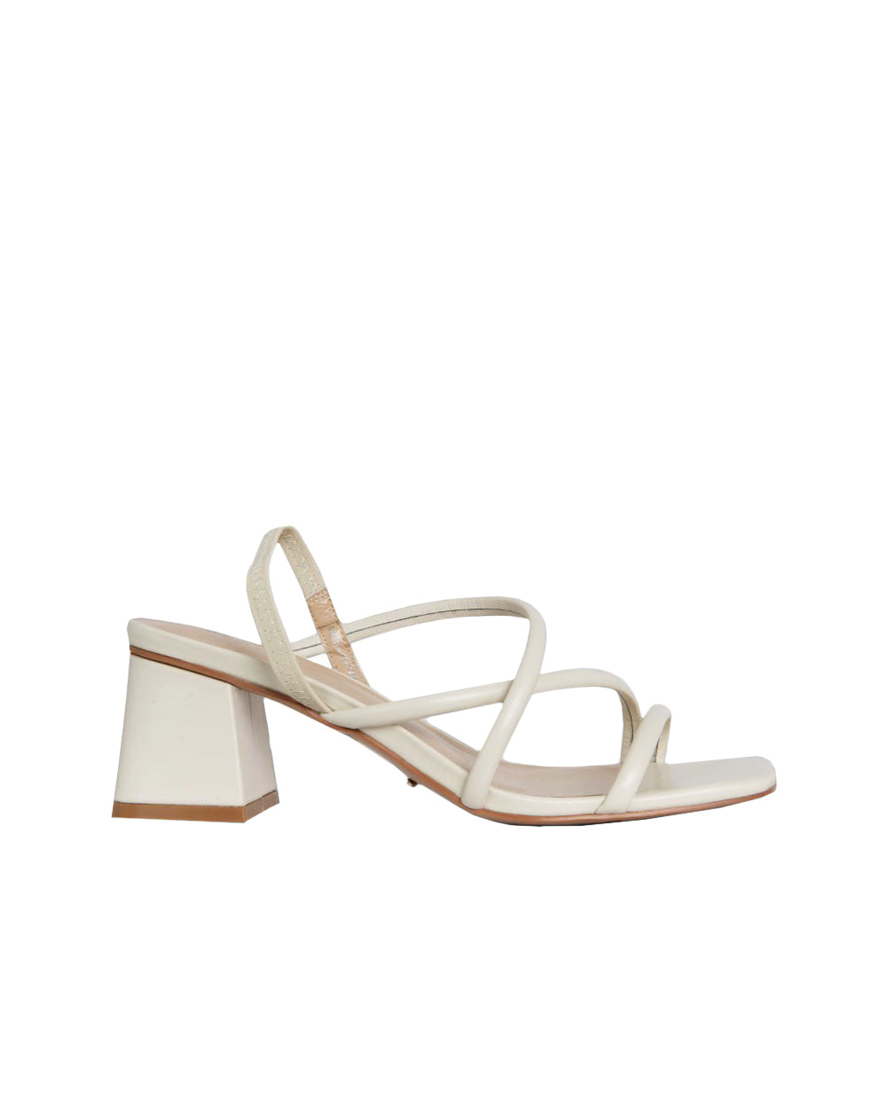 Emelia Leather Strap Heel