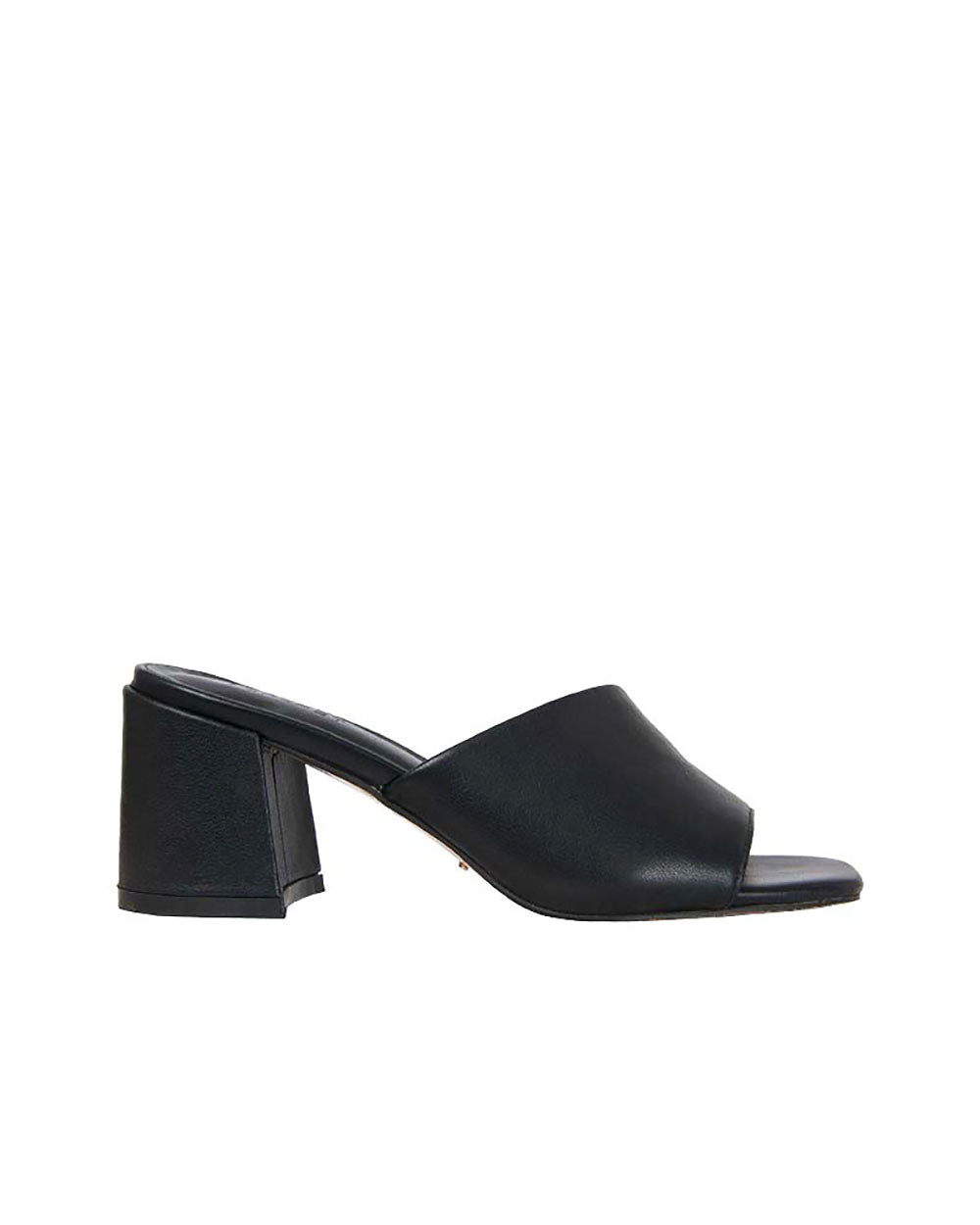 Kristin Leather Block Heel