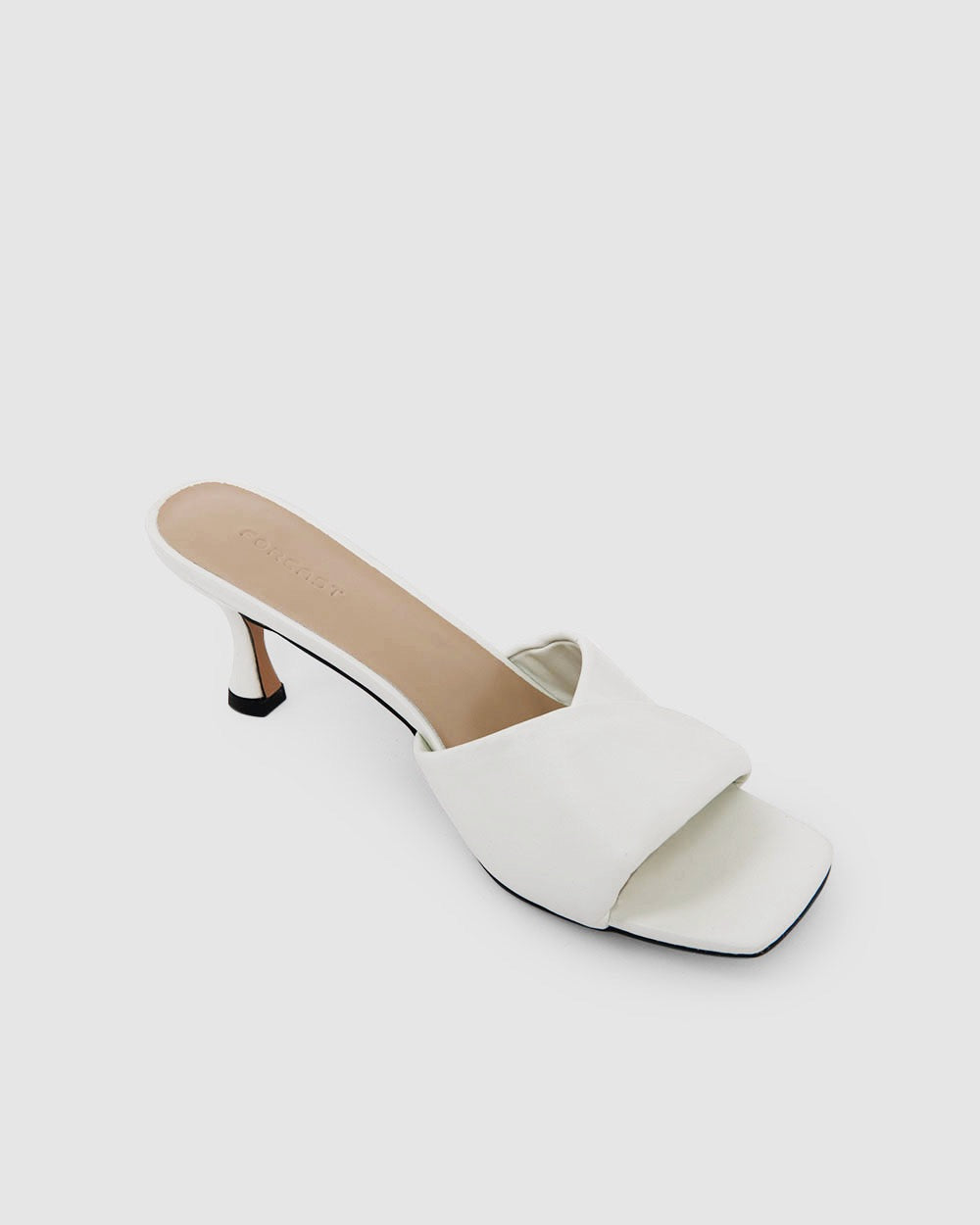 Bowie Leather Heel