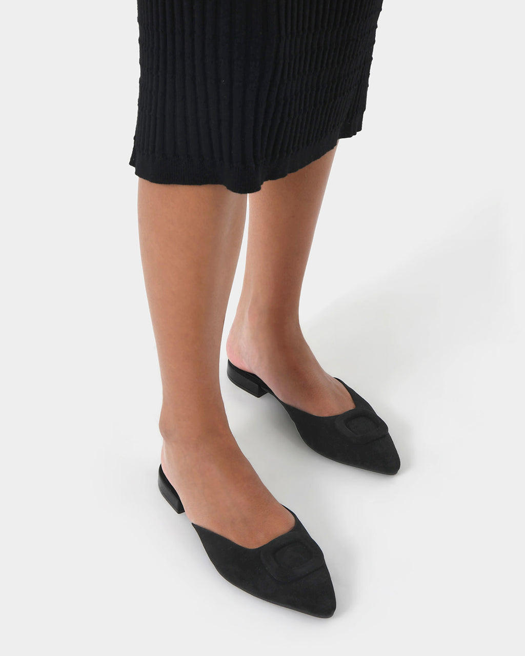 Elizabella Leather Mules