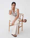 Maya Suede Ring Sandals