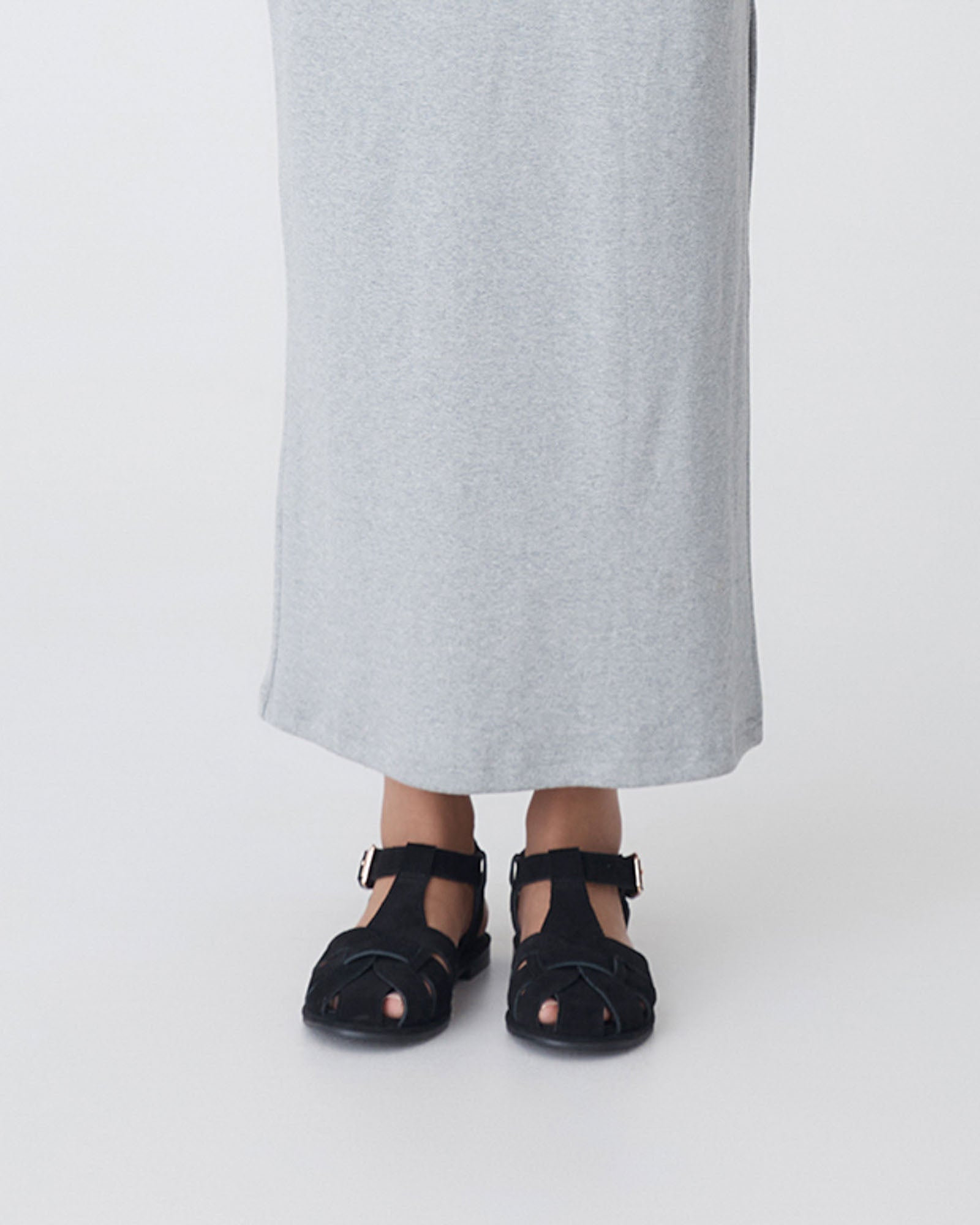 Noah Suede Cage Sandals
