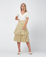 Harmony Tiered Midi Skirt