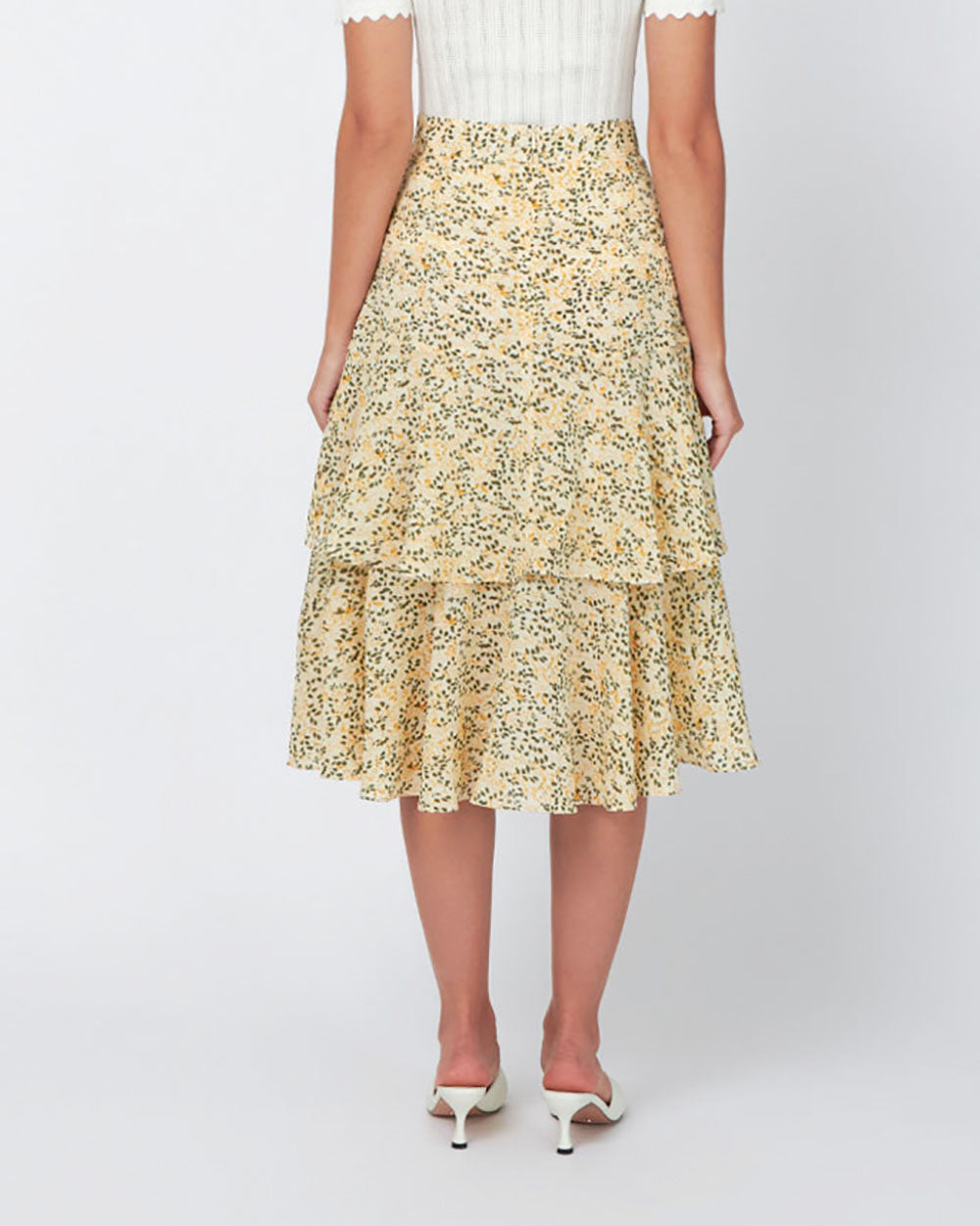 Harmony Tiered Midi Skirt
