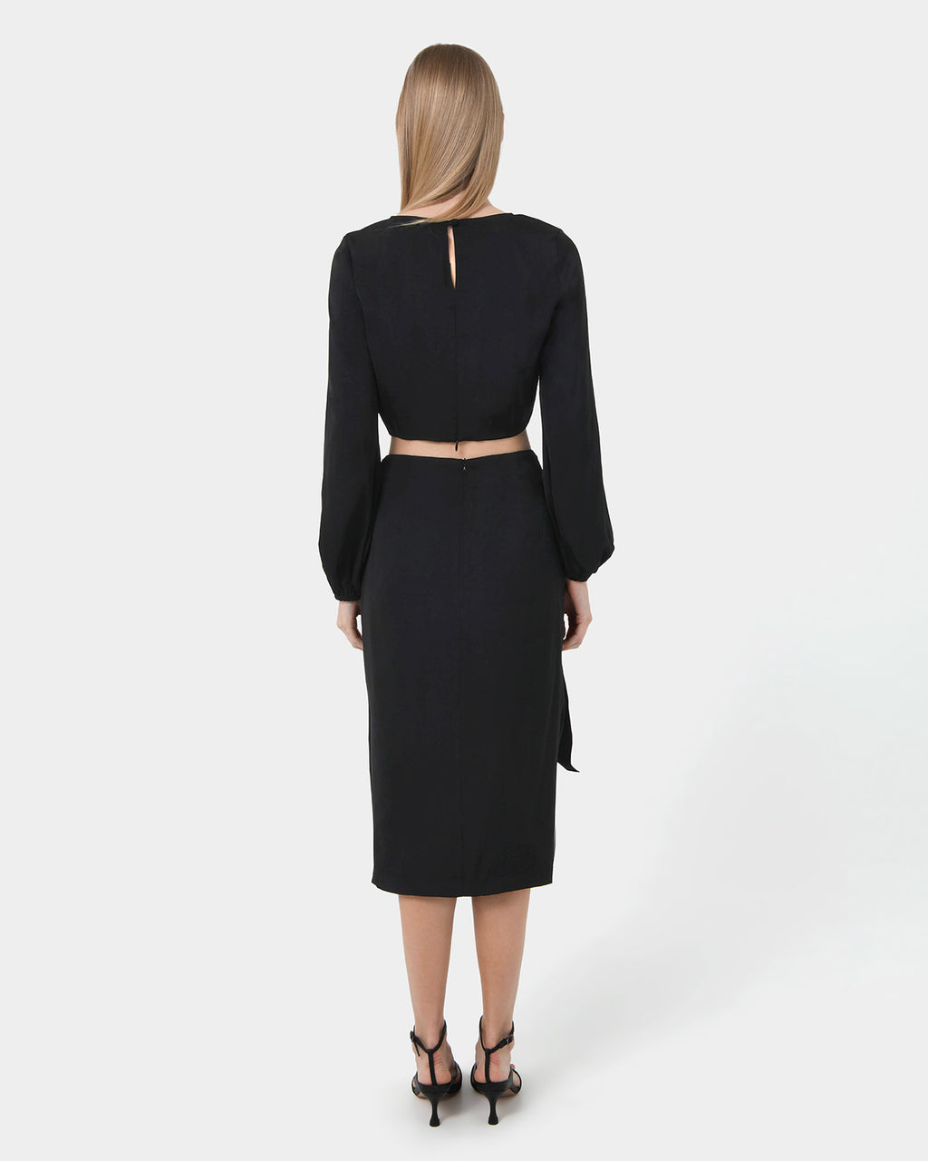 Zyana Knotted Front Wrap Skirt