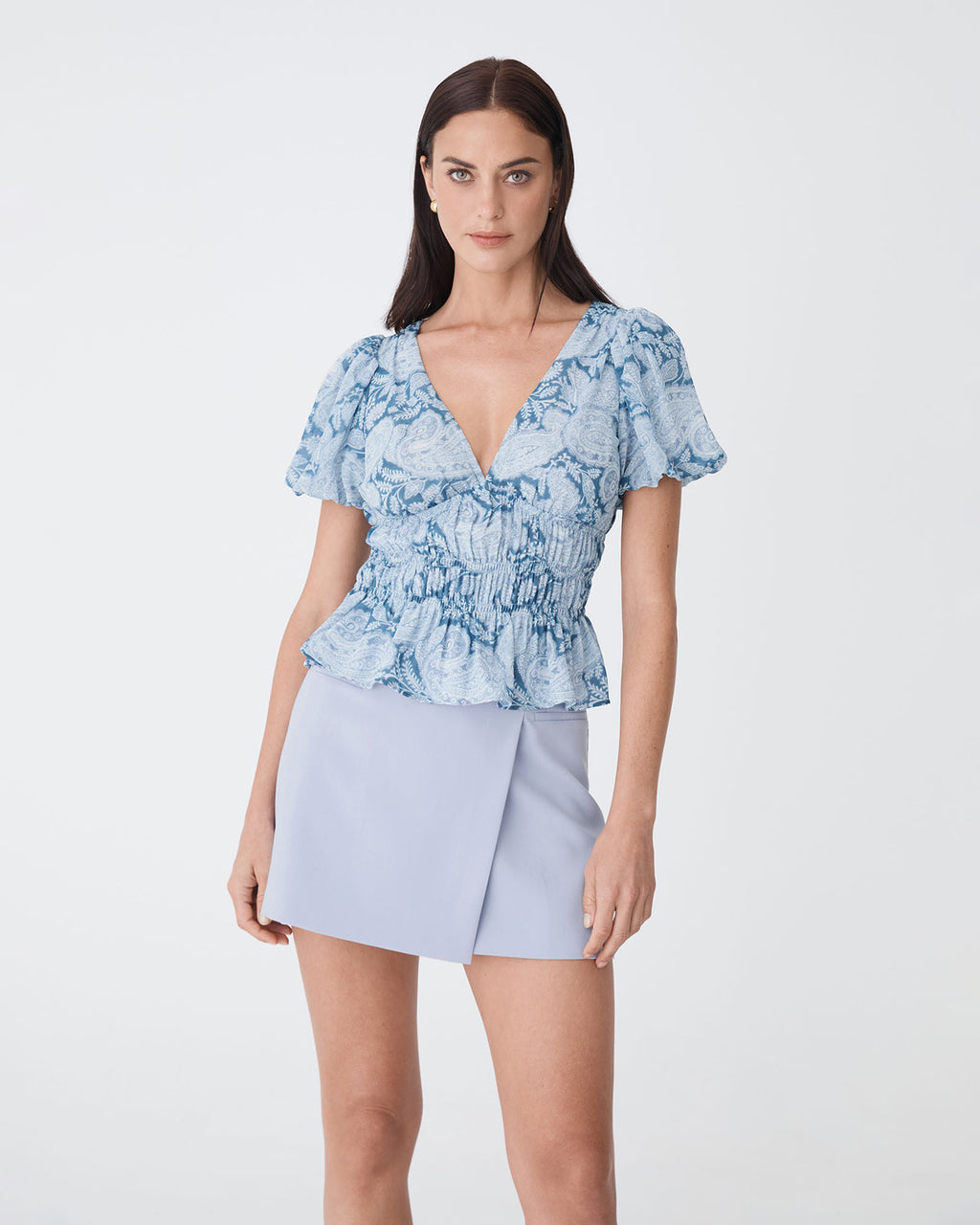 Nikki Mini Wrap Skirt