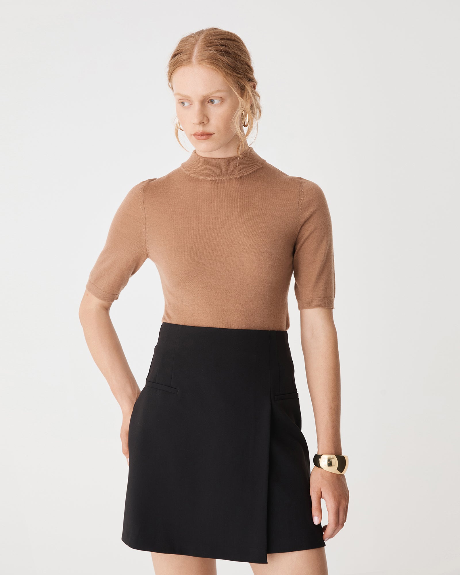 Nikki Mini Wrap Skirt