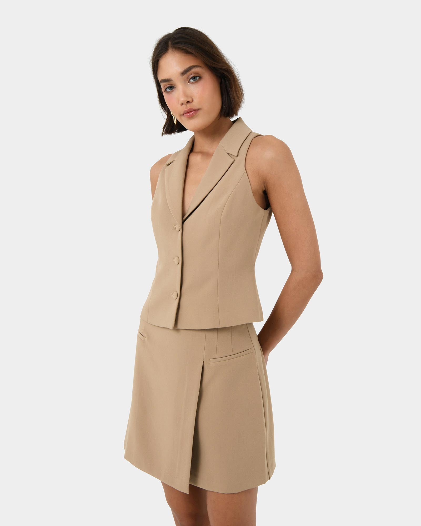 Nikki Mini Wrap Skirt