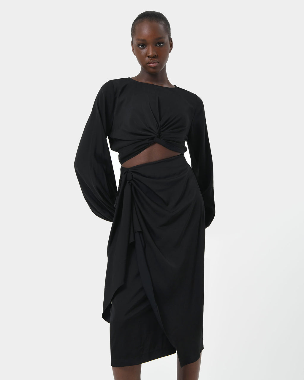 Zyana Knotted Front Top