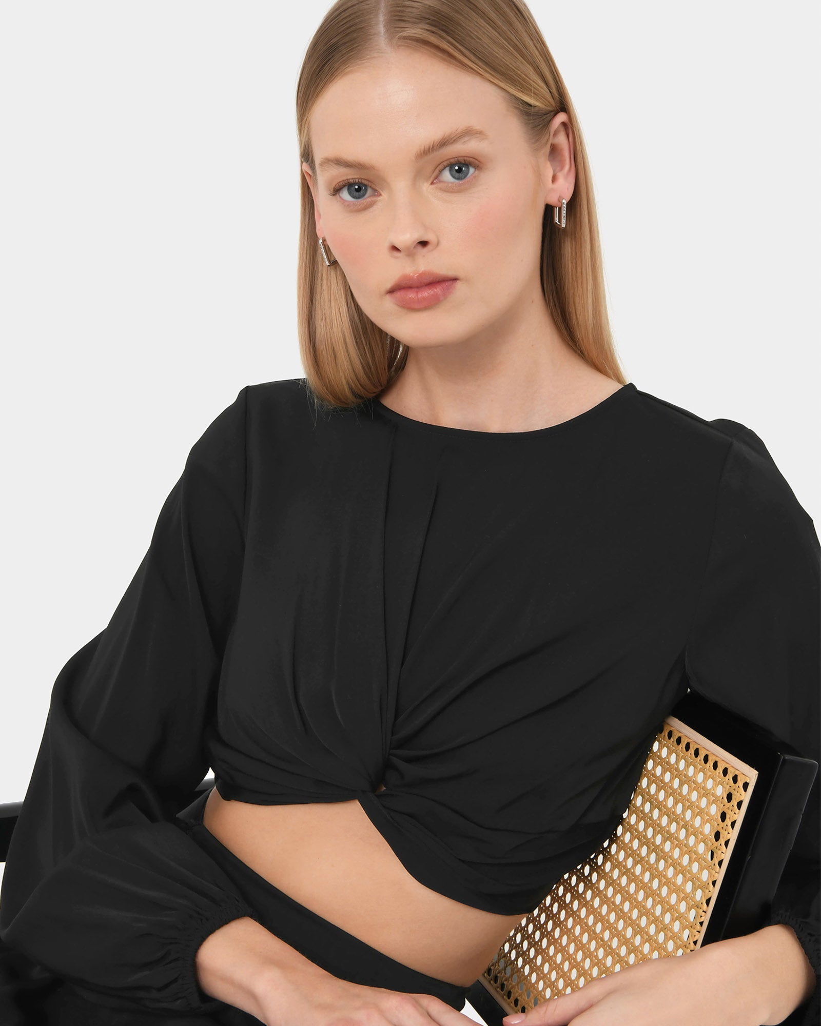 Zyana Knotted Front Top