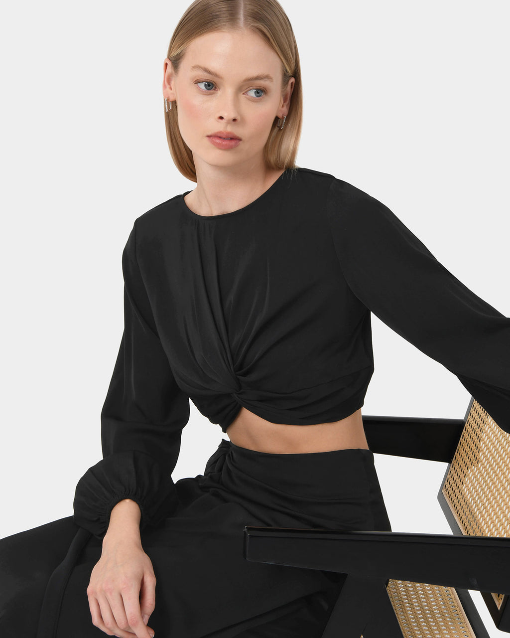 Zyana Knotted Front Top