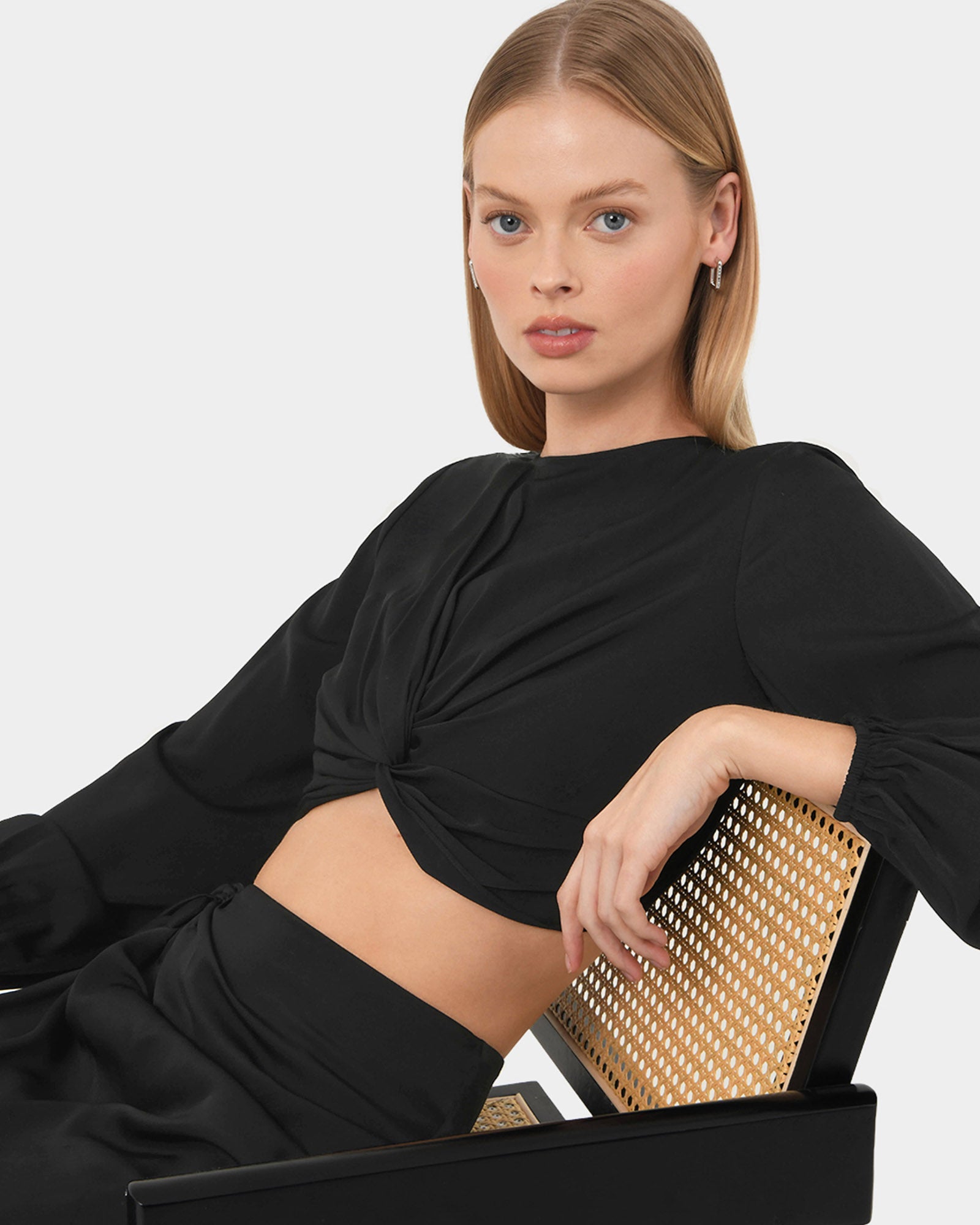 Zyana Knotted Front Top