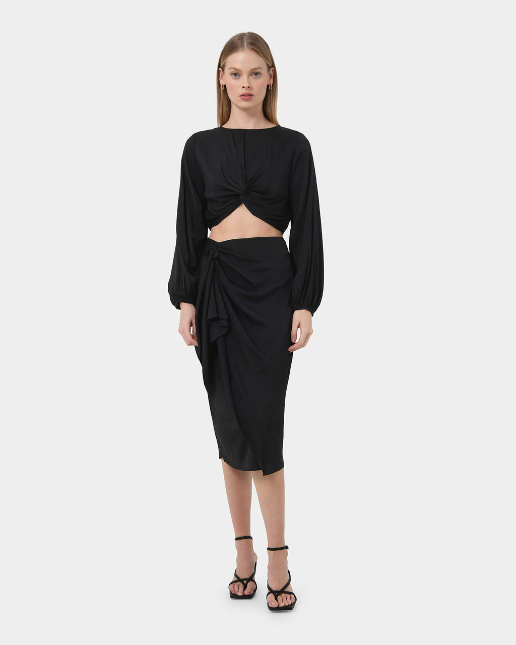 Zyana Knotted Front Top