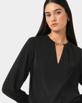 Ivette Chain Neck Blouse