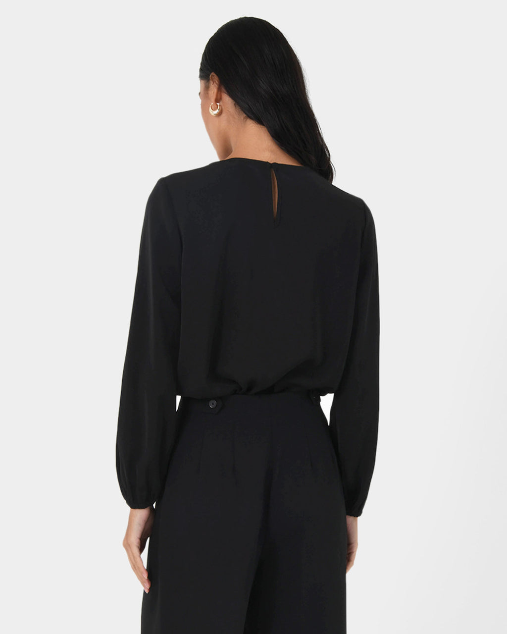 Tiana Pleat Neck Top
