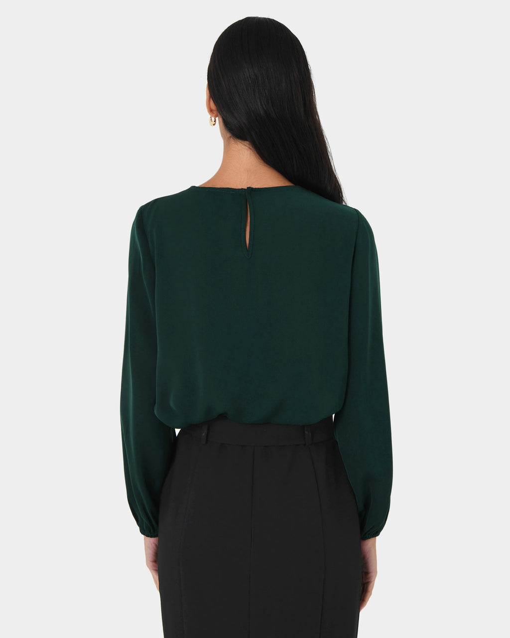 Tiana Pleat Neck Top