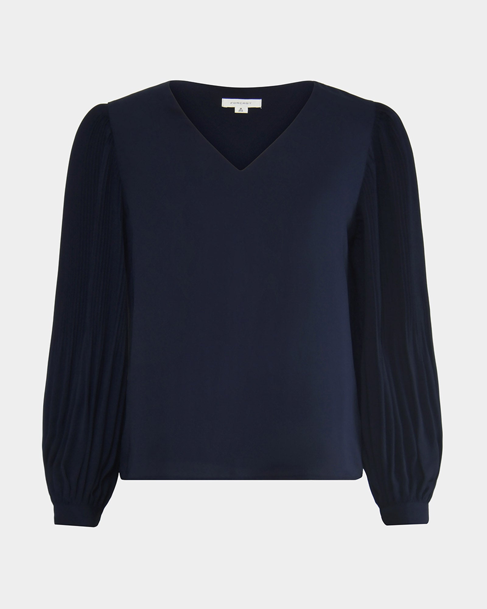 Charlotte Pleated Sleeve Top