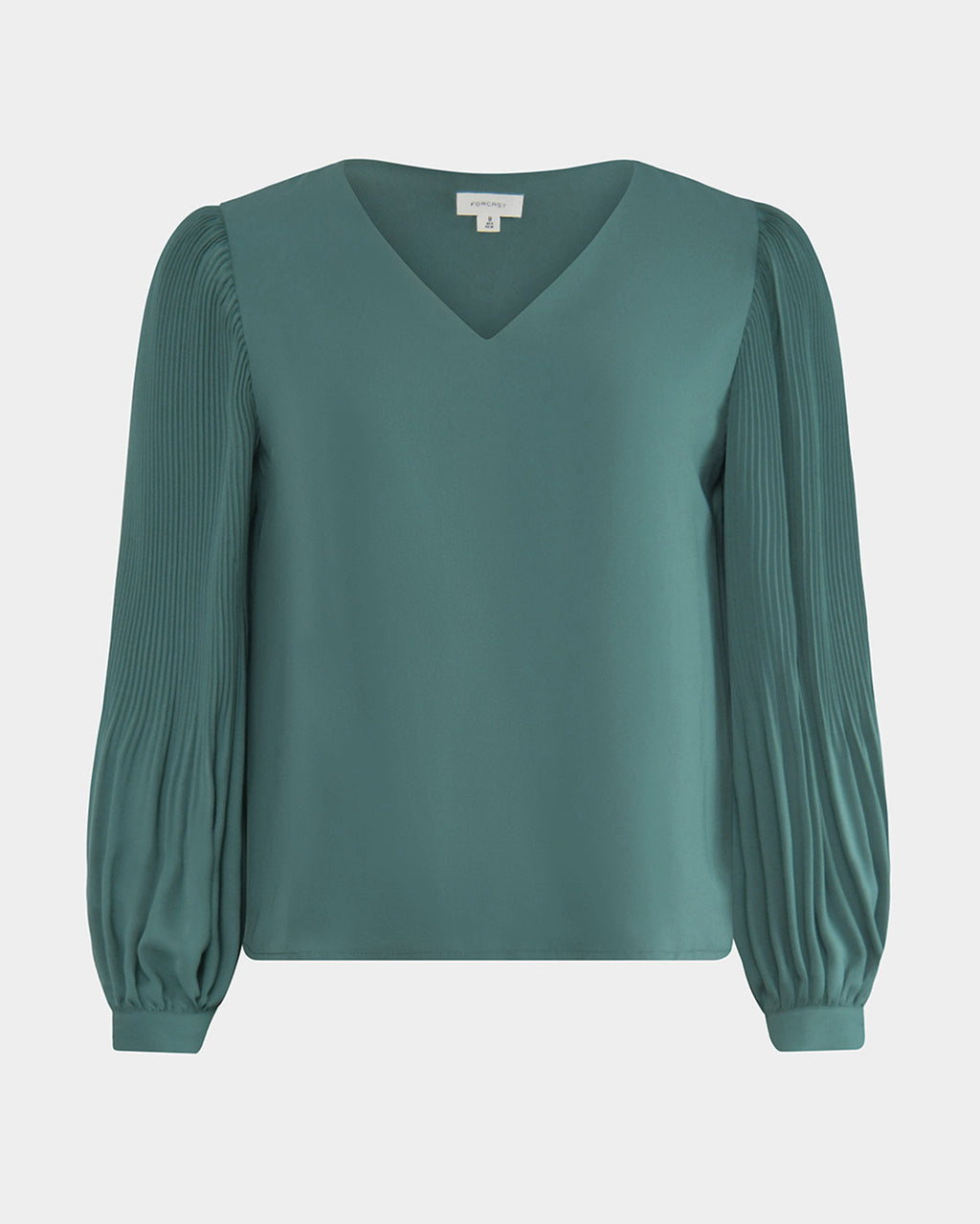 Charlotte Pleated Sleeve Top