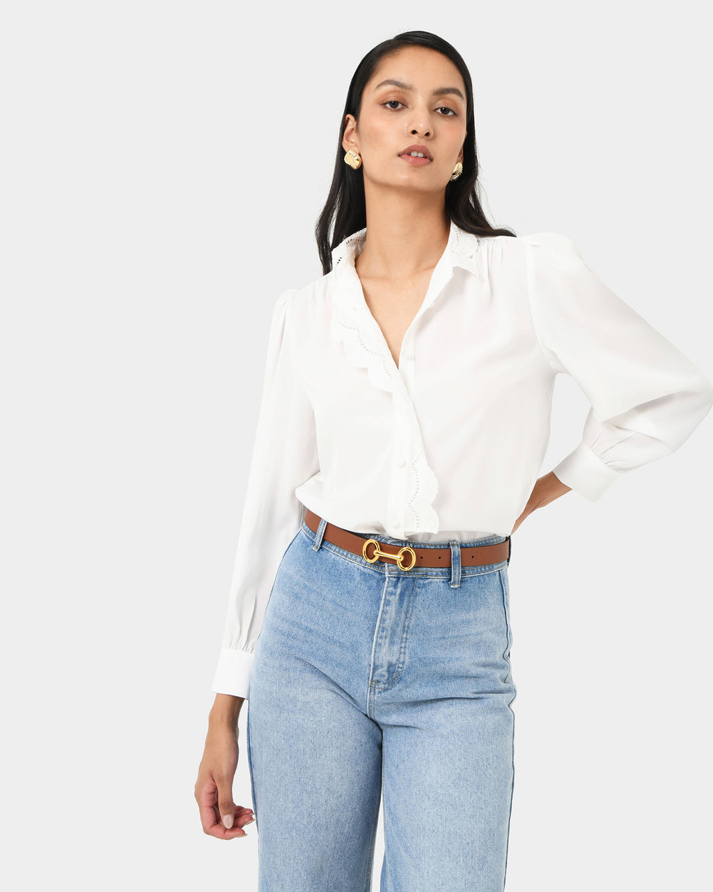Frances Embroidery Blouse
