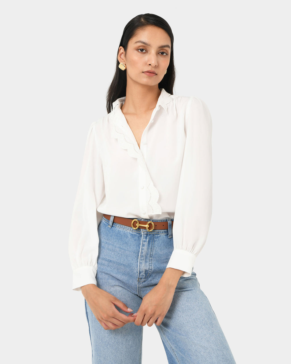 Frances Embroidery Blouse
