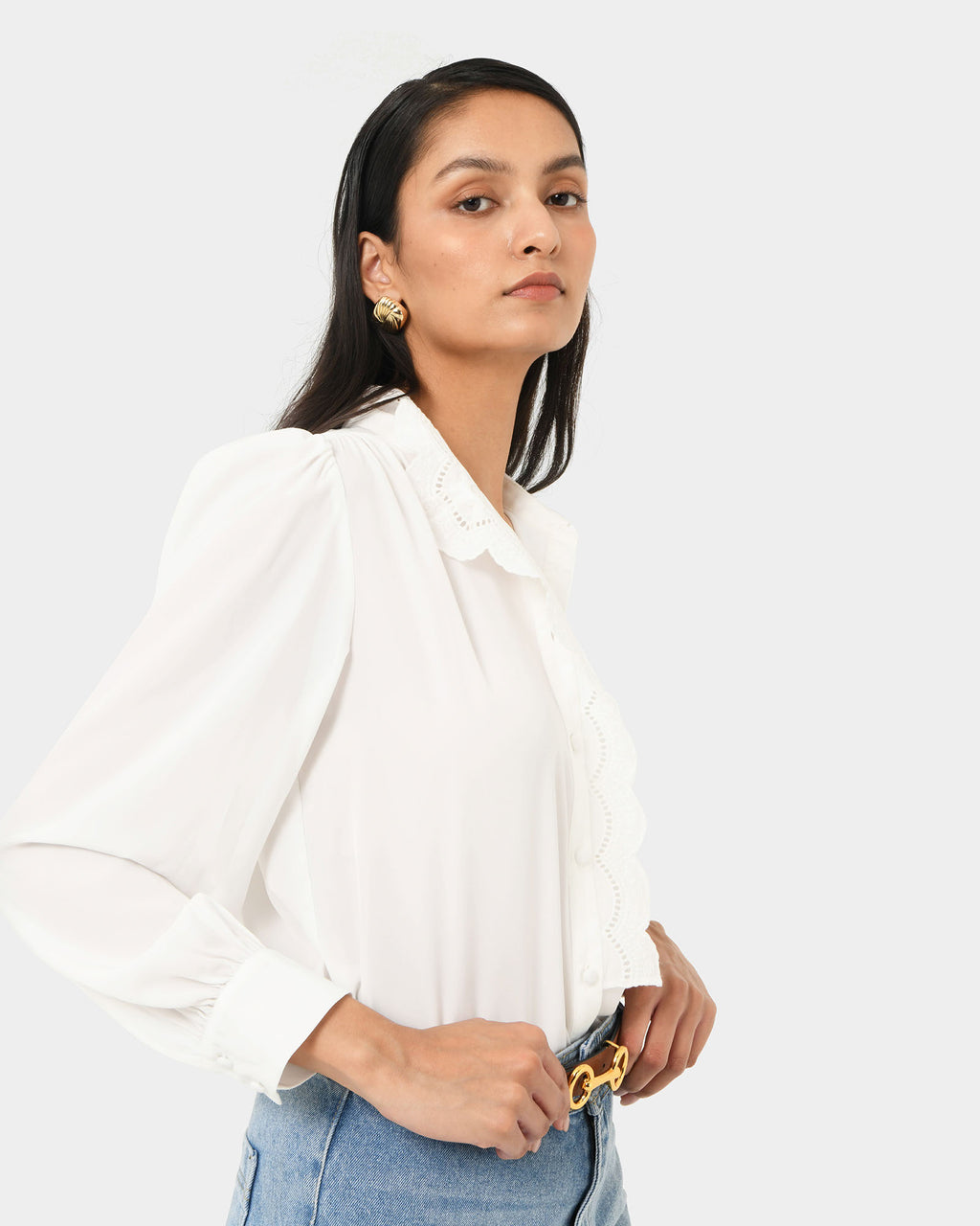 Frances Embroidery Blouse