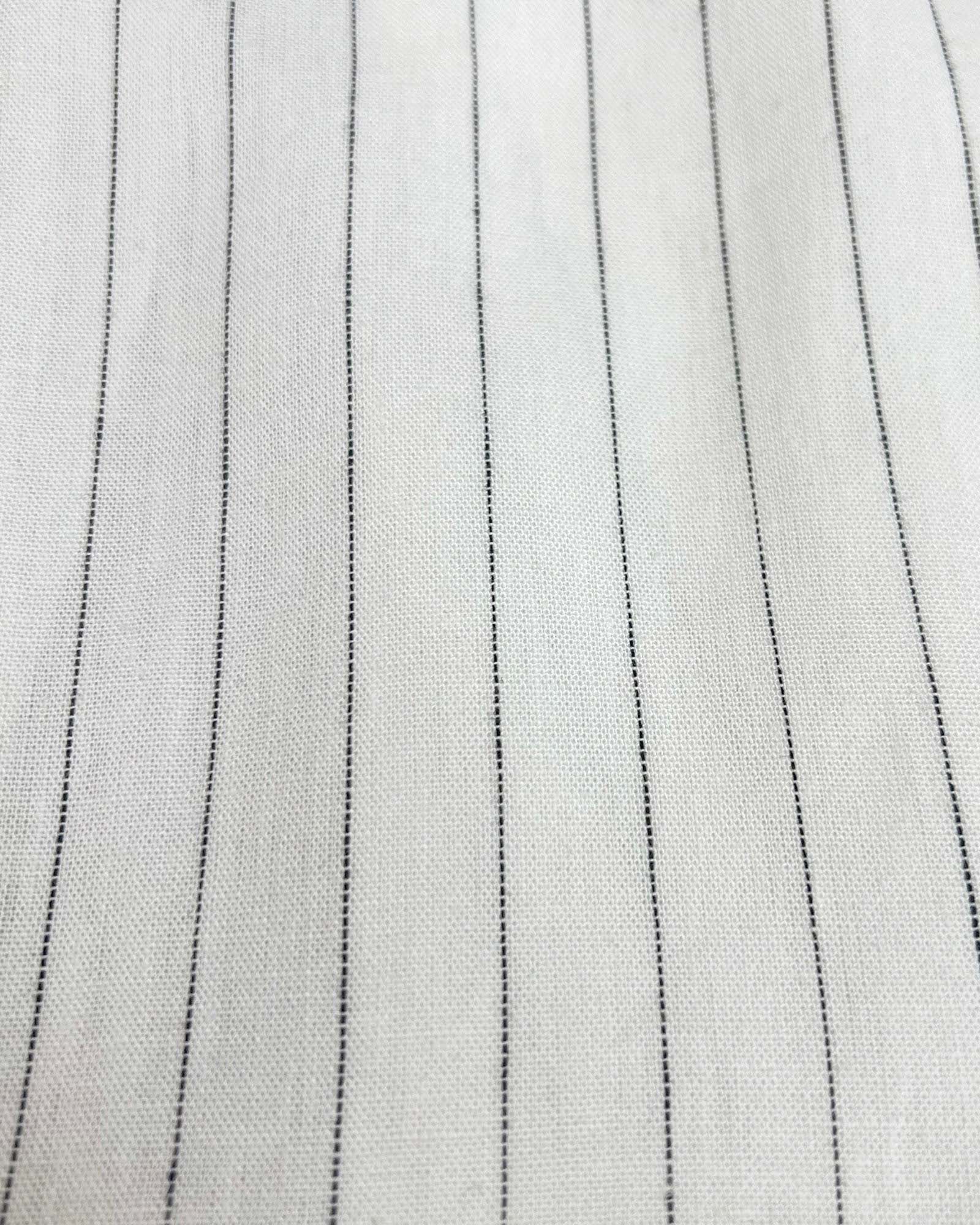 Talisa Linen Pinstripe Vest